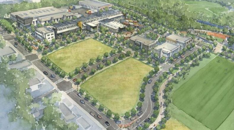 A rendering of the Pittsburgh Yards project. CONTRIBUTED