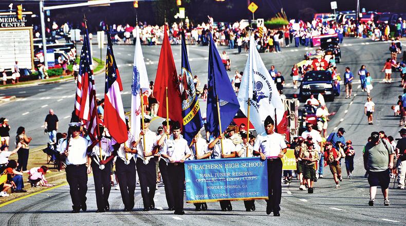 A scene from a previous East Cobbers parade. It will be held again this Saturday. CONTRIBUTED
