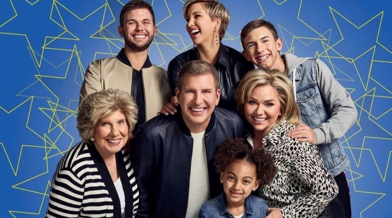 Faye Chrisley, Chase Chrisley, Todd Chrisley, Savannah Chrisley, Chloe Chrisley, Julie Chrisley, Grayson Chrisley (Photo by: Tommy Garcia/USA Network)