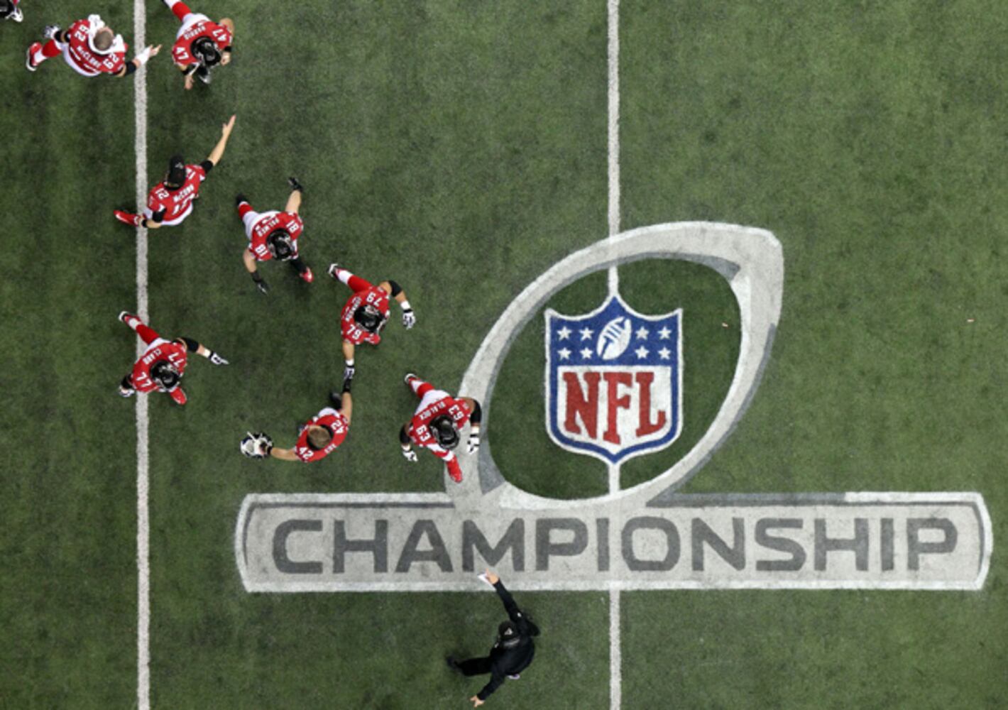 View from above the Georgia Dome