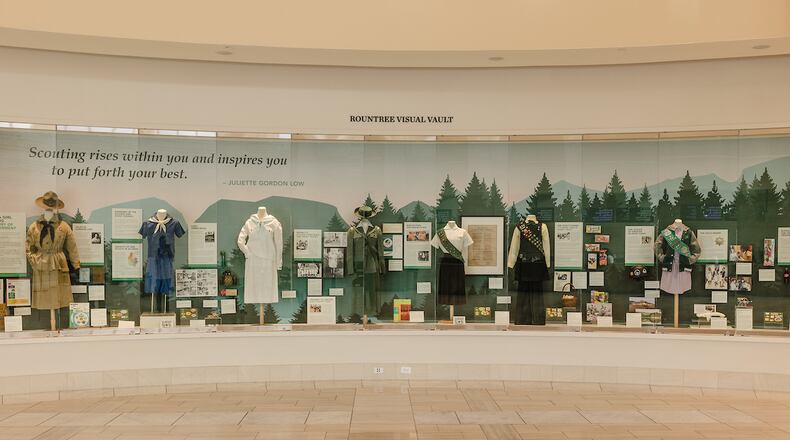 In the past 100 years, roughly one million Atlanta area girls have worn the Girl Scout uniform and learned leadership, volunteerism, life skills, and civic duty. (Courtesy of Atlanta History Center)