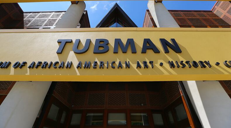 The main entrance of the Tubman Museum in Macon. The museum is among 20 nonprofits that have received checks from Curtis Compton / ccompton@ajc.com