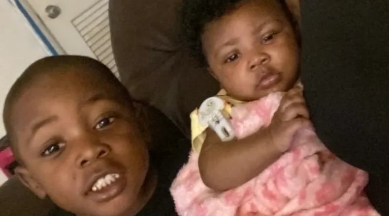 Jahda White lost three children in an apartment fire in southwest Atlanta on Wednesday: 4-year-old Jhacari, 1-year-old Xyla and 9-month-old Xhalia.
