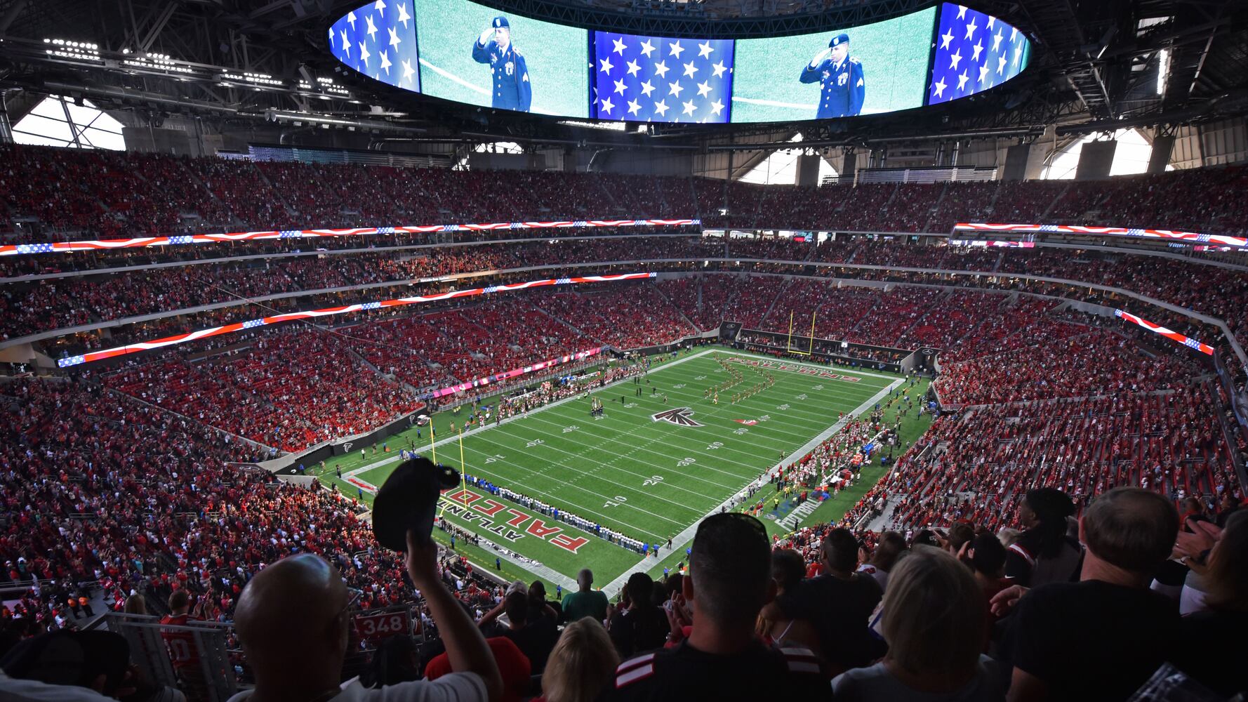 Mercedes-Benz Stadium: Aug. 26, 2017