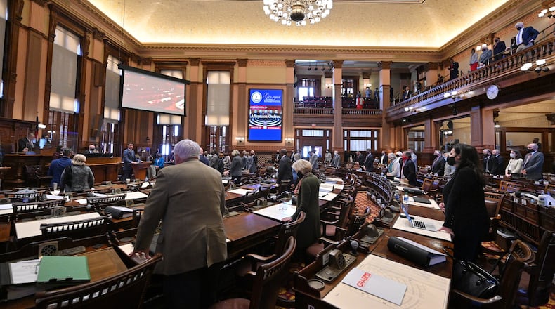 The Georgia General Assembly will return to the Capitol on Wednesday for a special session focused on drawing the state's new legislative and congressional maps. (Hyosub Shin / Hyosub.Shin@ajc.com)