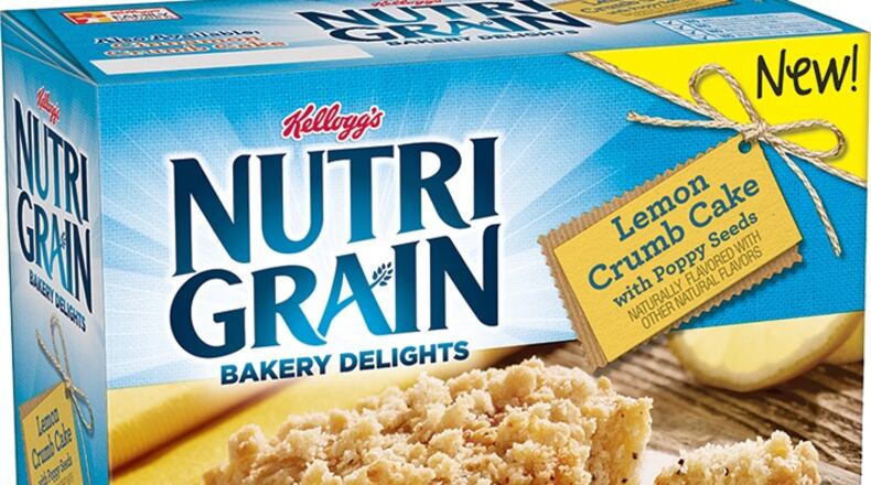 Nutri Grain Lemon Crumb Cake with Poppy Seeds (Kellogg's)