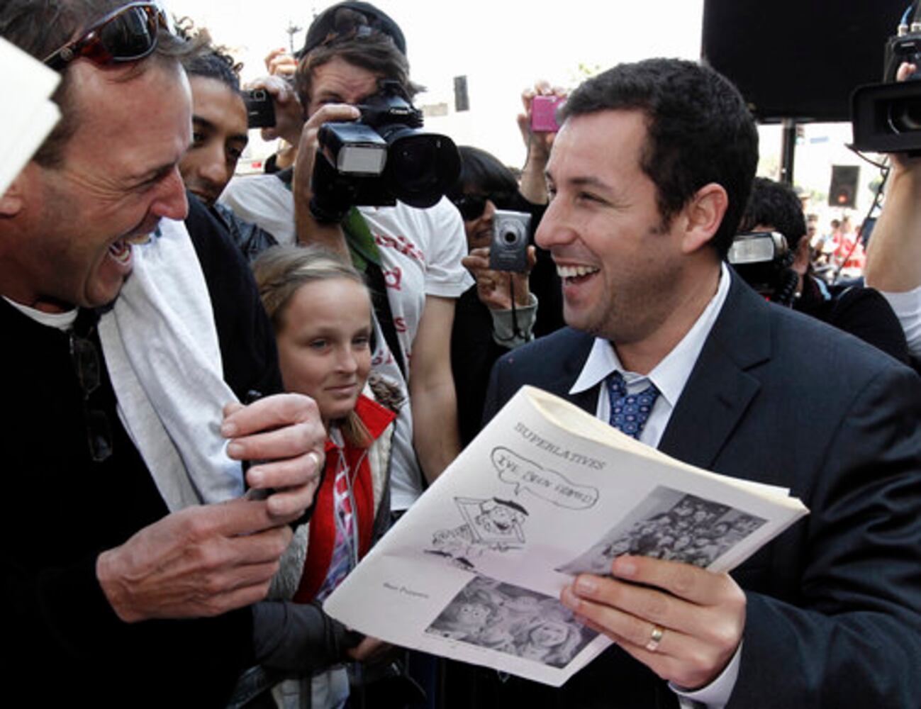 Adam Sandler gets star on Hollywood Walk
