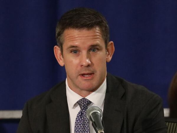  Former U. S. Rep. Adam Kinzinger was a guest on Wednesday’s episode of “Politically Georgia.” (Antonio Perez/Chicago Tribune/TNS)