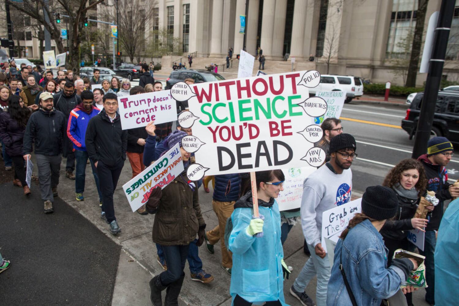 march for science signs