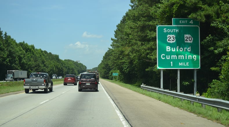 A $9.5 million contract was awarded to Diamond Surface Inc. of Rogers, Minnesota for improvements to I-985 between Suwanee and Gainesville. Google Maps