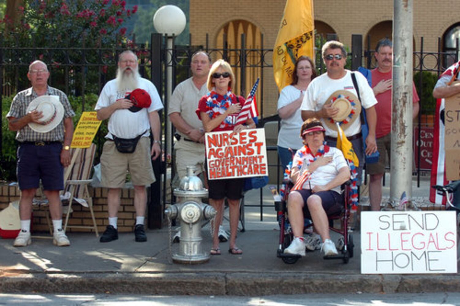July 4 tax protest in Atlanta