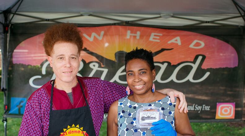Chef Akil Amen (left) and Myriam Morisset started their raw foods company, Raw Head Bread, in 2017. CONTRIBUTED BY JENNA SHEA PHOTOGRAPHY