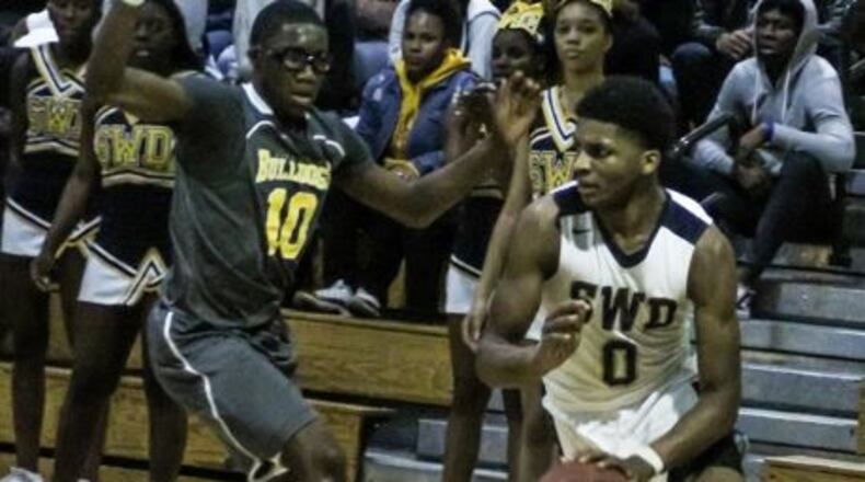 Southwest DeKalb's Kadarius Johnson is on the attack. (Photo - Mark Brock)