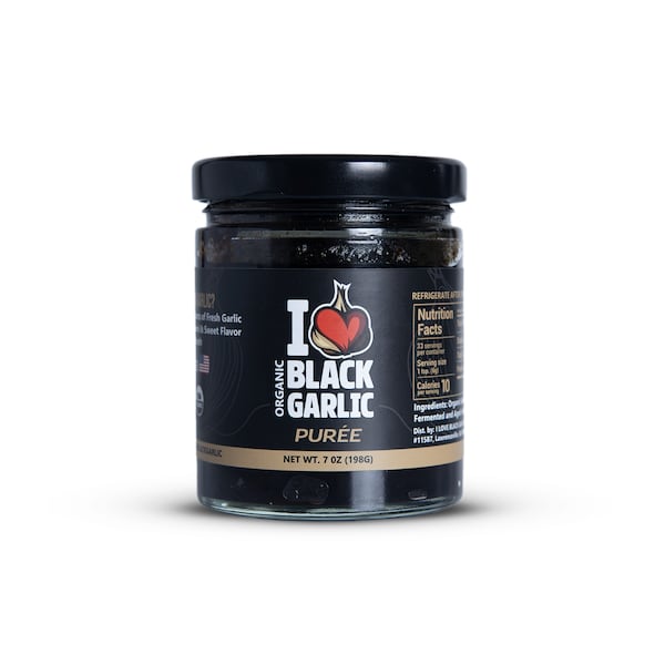 Pureed black garlic from I Love Black Garlic. (Courtesy of I Love Black Garlic)