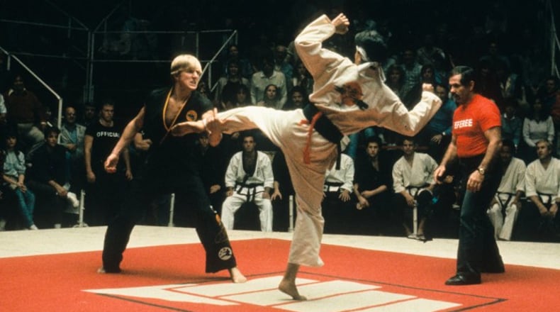 Ralph Macchio and William Zabka are back in a "Karate Kid" TV sequel more than 30 years later.