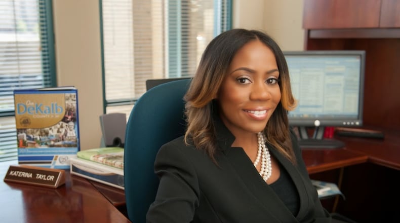 DeKalb Chamber President Katerina Taylor announced her resignation this week. She will become the new leader of WorkSource Atlanta.