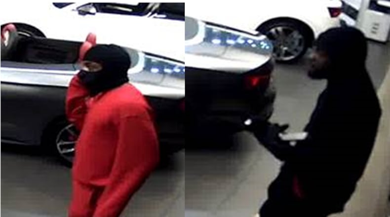 Police are seeking "several" suspects that stole $400,000 worth of customer cars from an Audi dealership.