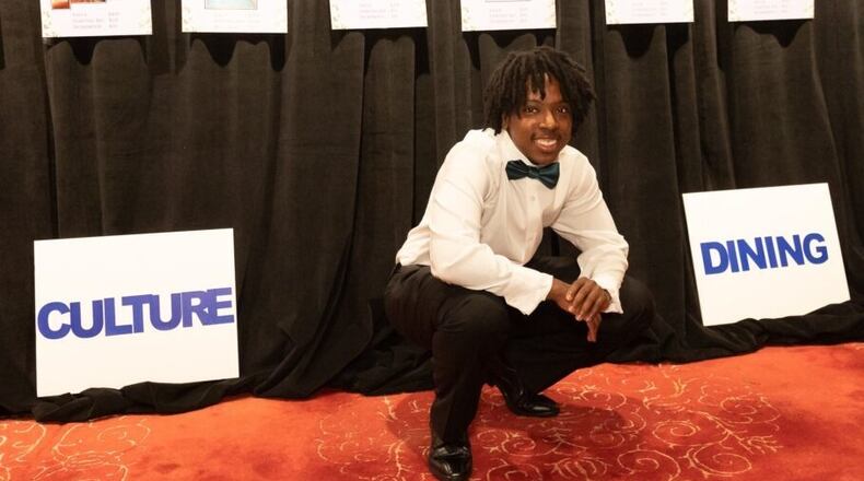 Jay Lee, 23, poses after performing at Covenant House Georgia's eleventh annual Night of Broadway Stars event benefiting youth experiencing homelessness and escaping trafficking on May 4, 2023. (Photo Courtesy of Charyti Benjamin/Fresh Take Georgia)