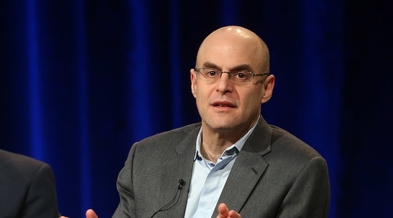 PASADENA, CA - JANUARY 14:  Host Peter Sagal of "Constitution USA" speaks onstage during the PBS portion of the 2013 Winter Television Critics Association Press Tour at the Langham Huntington Hotel & Spa on January 14, 2013 in Pasadena, California.  (Photo by Frederick M. Brown/Getty Images)