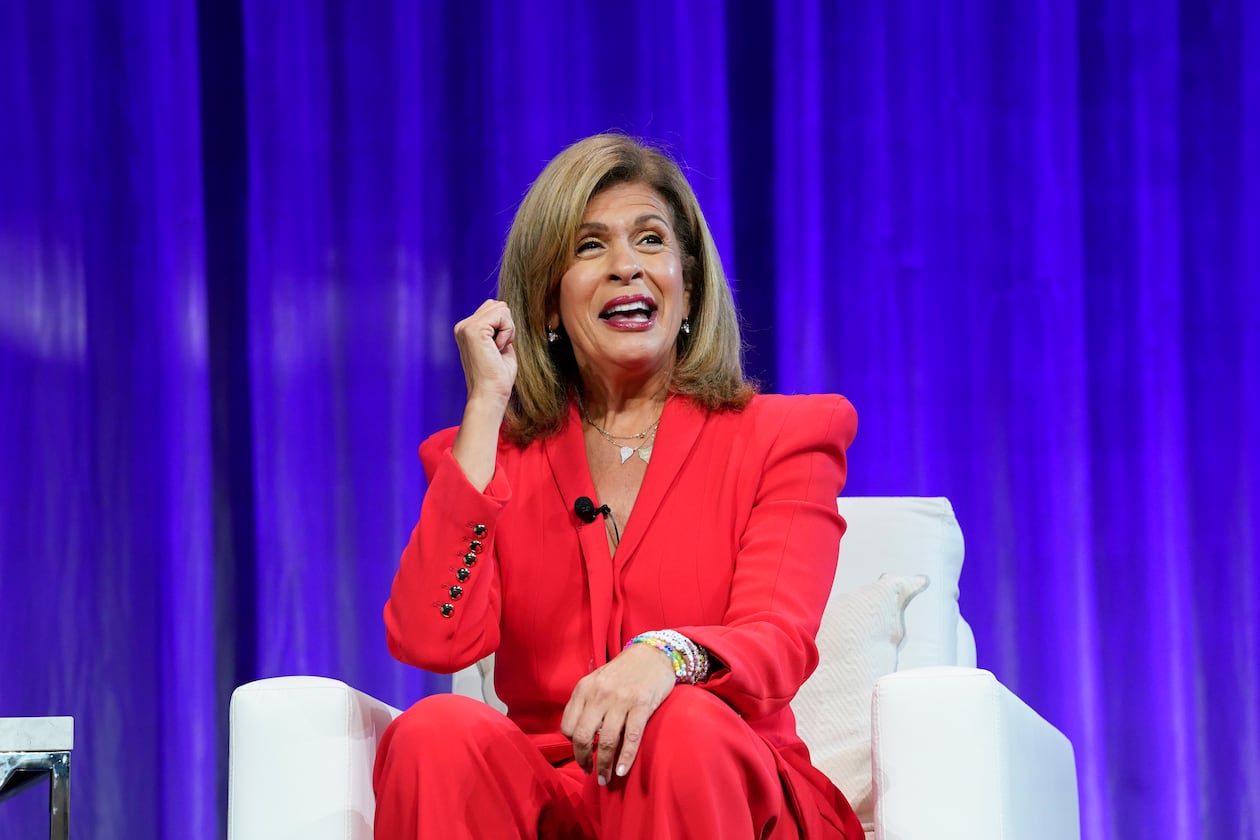 Hoda Kotb, pictured at the 2025 Pennsylvania Conference for Women, also spoke in Atlanta on Wednesday, Oct. 29, 2025. (Marla Aufmuth/Getty Images for Pennsylvania Conference for Women)