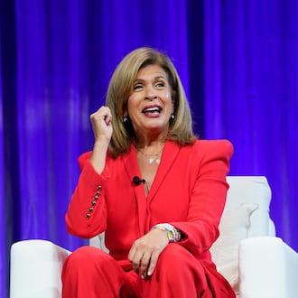 Hoda Kotb, pictured at the 2025 Pennsylvania Conference for Women, also spoke in Atlanta on Wednesday, Oct. 29, 2025. (Marla Aufmuth/Getty Images for Pennsylvania Conference for Women)