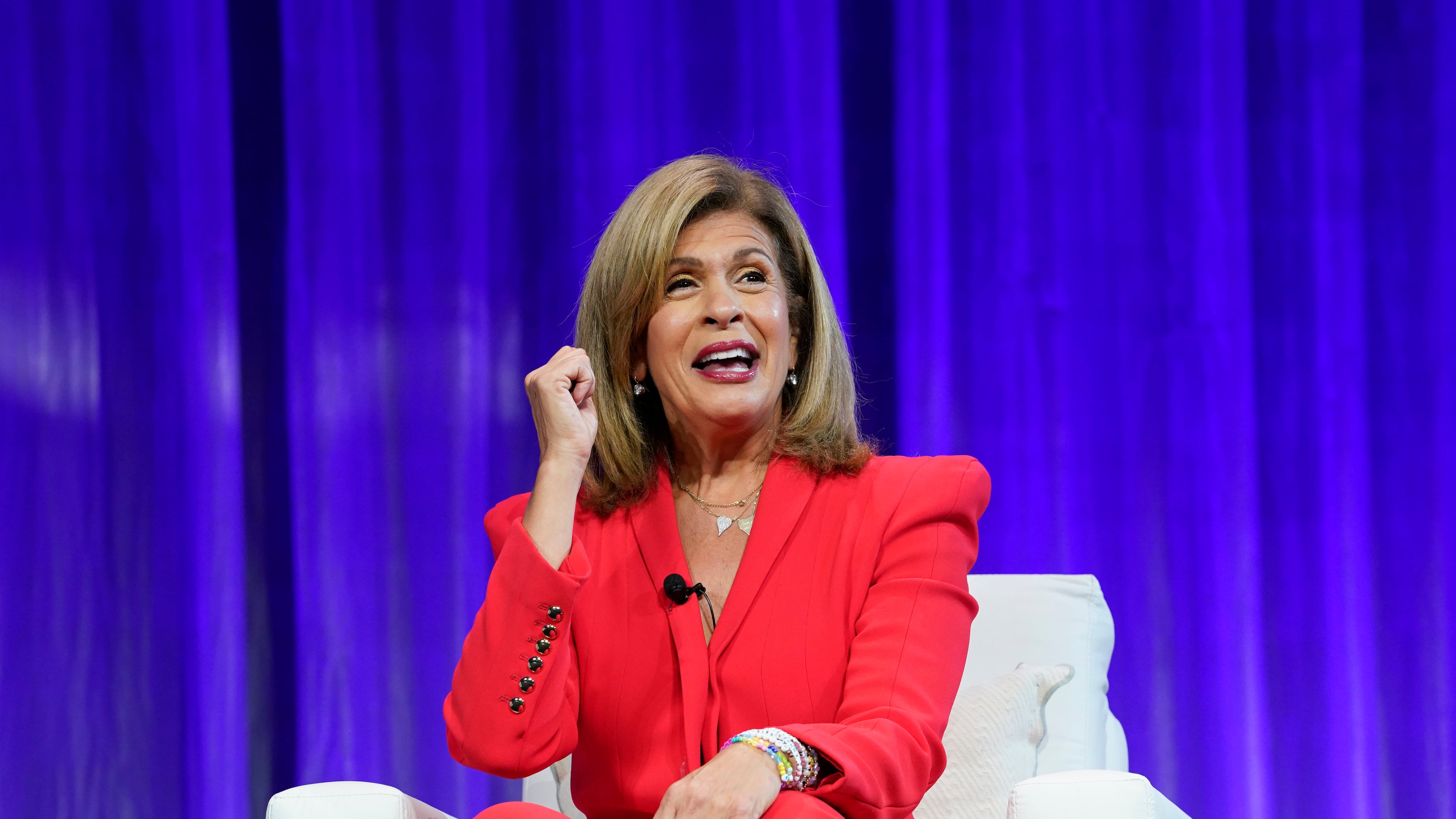 Hoda Kotb, pictured at the 2025 Pennsylvania Conference for Women, also spoke in Atlanta on Wednesday, Oct. 29, 2025. (Marla Aufmuth/Getty Images for Pennsylvania Conference for Women)
