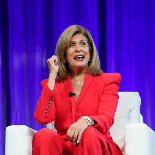 Hoda Kotb, pictured at the 2025 Pennsylvania Conference for Women, also spoke in Atlanta on Wednesday, Oct. 29, 2025. (Marla Aufmuth/Getty Images for Pennsylvania Conference for Women)