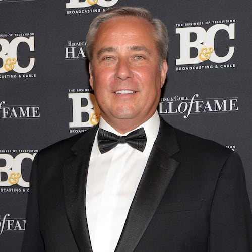 FILE- In this Oct. 29, 2014, file photo honoree Perry Sook, Chairman, President and CEO of Nexstar Broadcasting Group, attends the 24th Annual Broadcasting and Cable Hall of Fame Awards at the Waldorf-Astoria in New York. (Photo by Evan Agostini/Invision/AP, File)