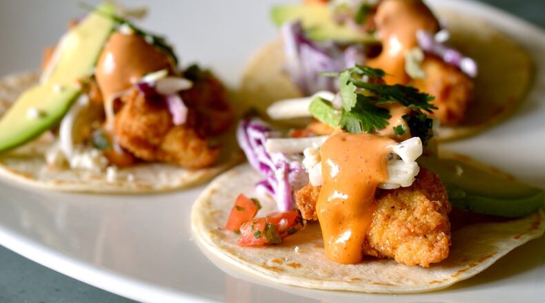 Crispy Fish Tacos from Drift Fish House & Oyster Bar