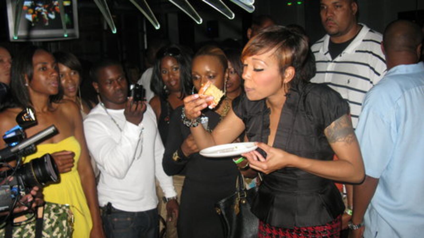 Monica parties for debut of new reality TV show