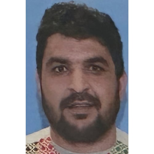 This photo provided by the U.S. Attorney's Office on Thursday, Nov. 27, 2025, shows National Guard shooting suspect Rahmanullah Lakanwal. (U.S. Attorney’s Office via AP)