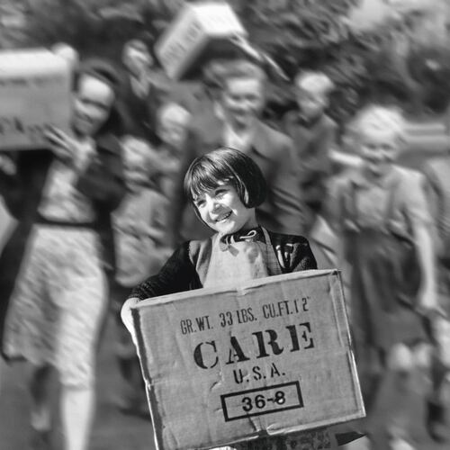 CARE packages in Germany. (Courtesy of CARE)