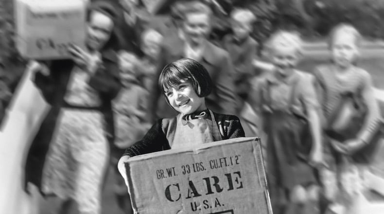CARE packages in Germany. (Courtesy of CARE)