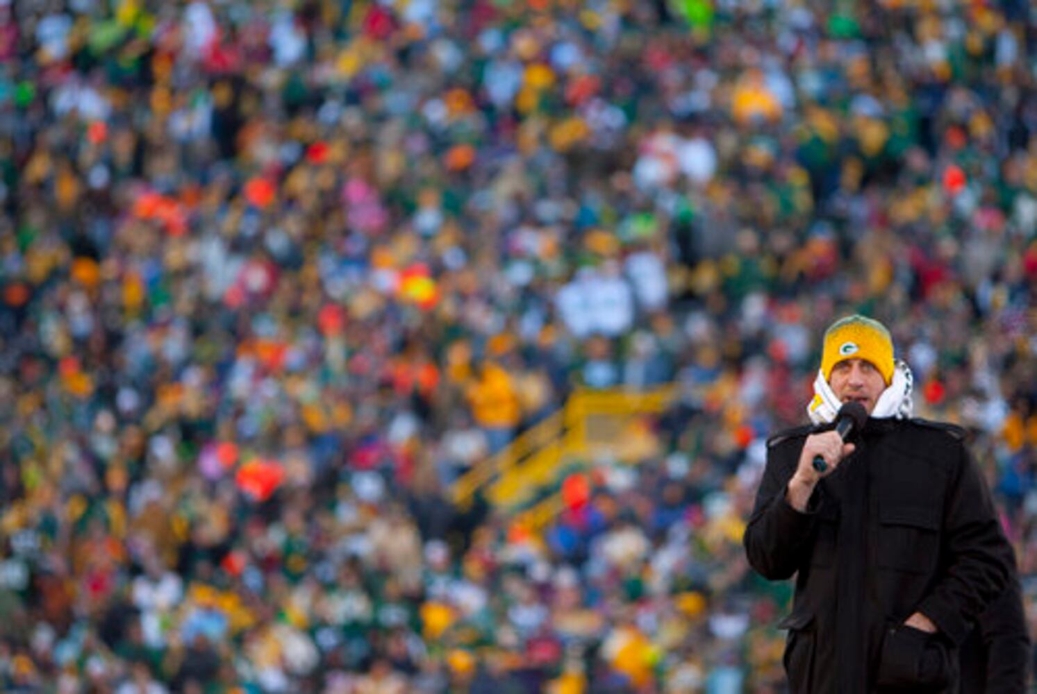 Green Bay Packers fans celebrate Super Bowl win