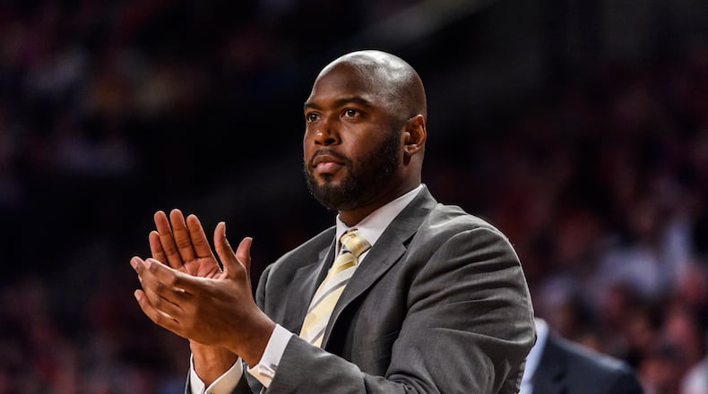 Georgia Tech player personnel director Mario West has been elevated to interim assistant coach. (Danny Karnik/GTAA)