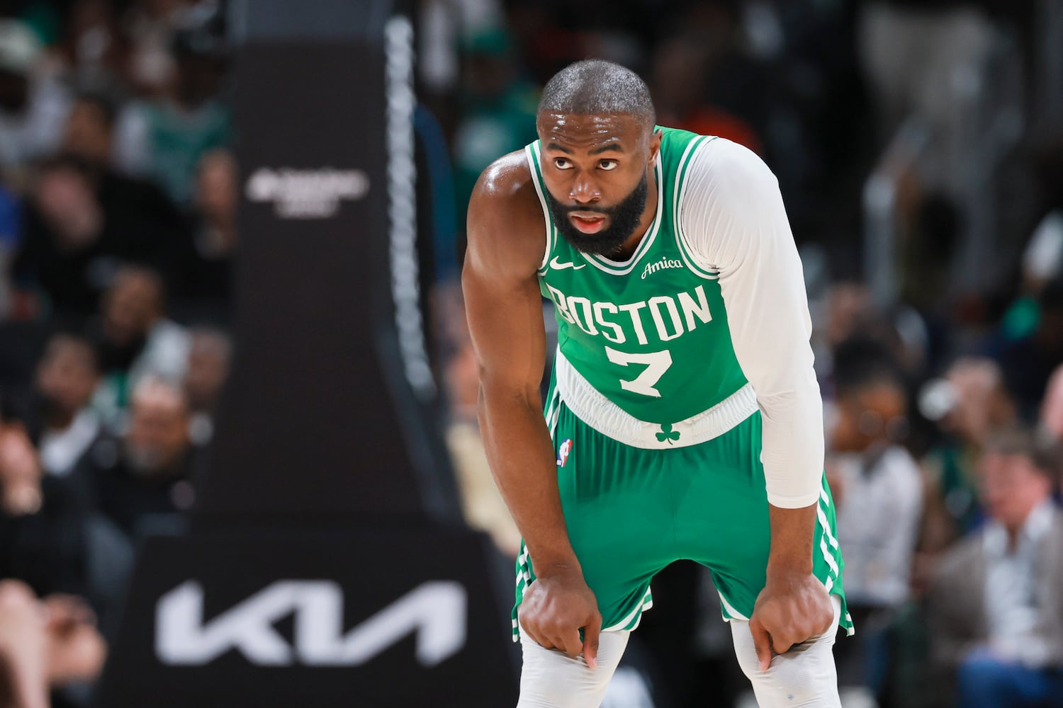 Atlanta Hawks host the Boston Celtics