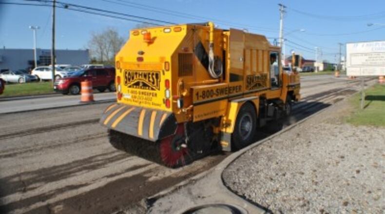The stretch of Abbotts Bridge Road that is being paved is between Parsons Road and Jones Bridge Road.