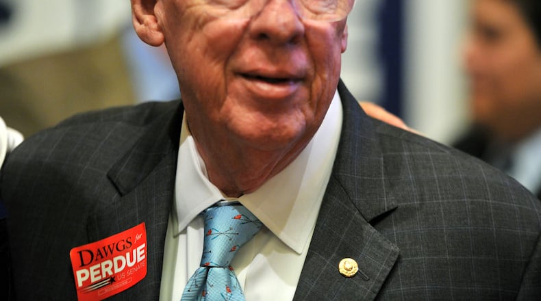 U.S. Senator Johnny Isakson . Hyosub Shin, hshin@ajc.com