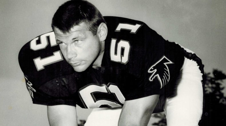 Former Atlanta Falcons player Bob Whitlow.