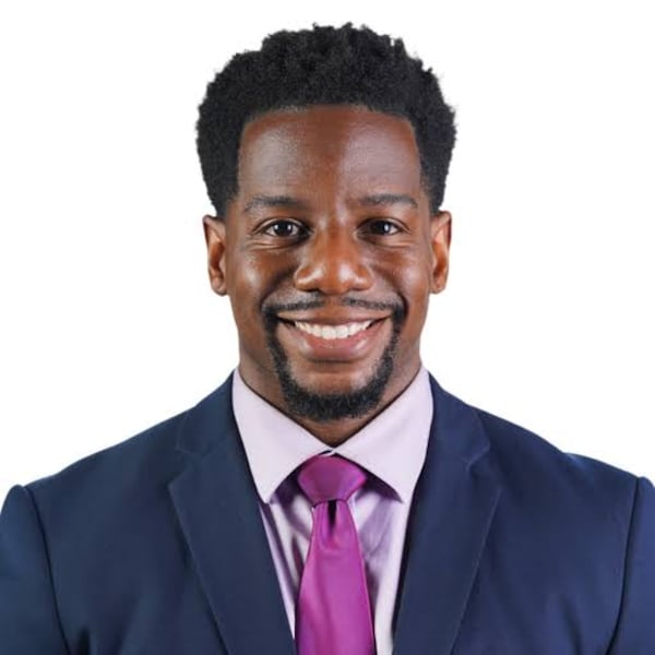 Marquise Meda is a new meteorologist at Fox 5. He previously worked at the Weather Channel and WESH Channel 2 in Orlando. (Courtesy of Fox 5)