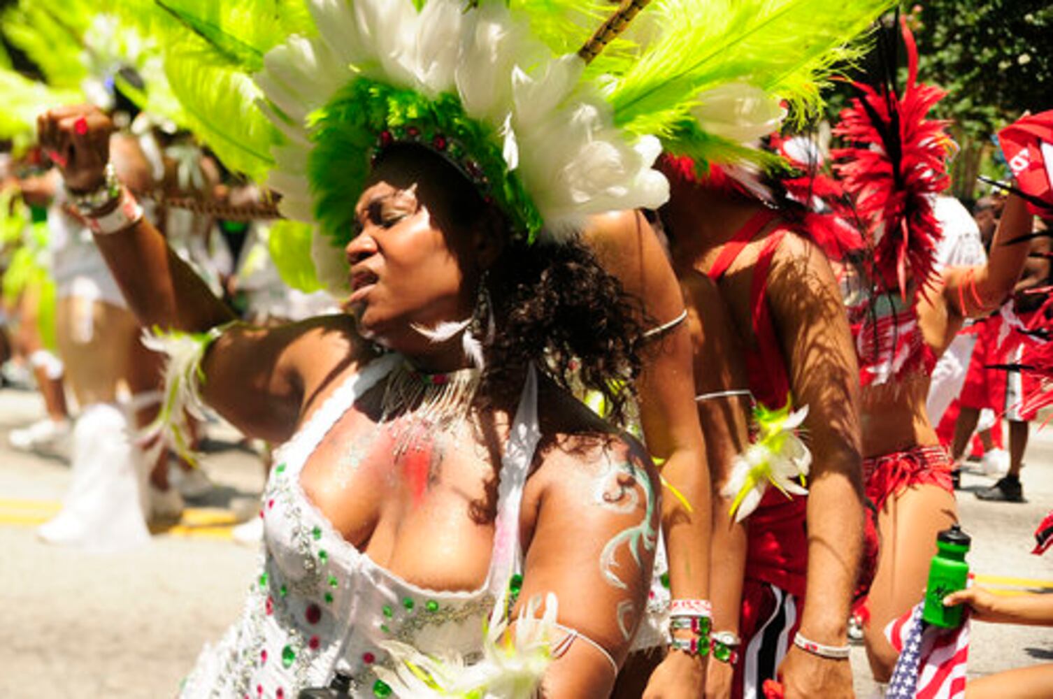 Colorful Caribbean Festival parade dazzles the day