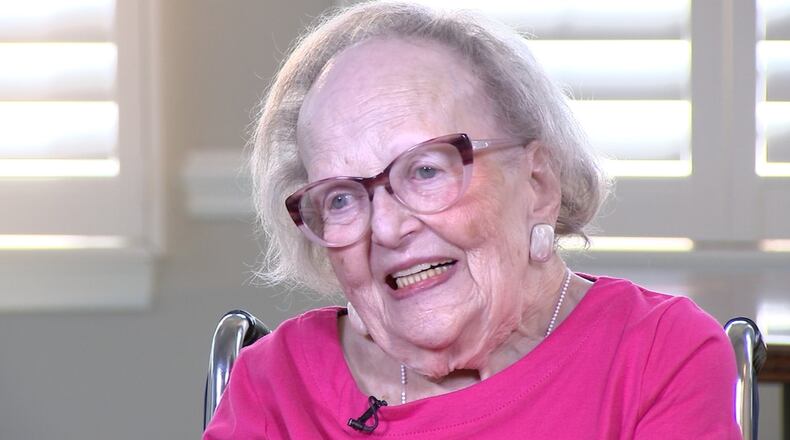 Rosalind Davidson, 97, purchased an annuity in her 70s and was unaware that it automatically renewed for 10 years in 2015. Insurer AIG returned her money to her when the AJC and Channel 2 Action News questioned why a woman of her age would have a long-term investment. WSB-TV