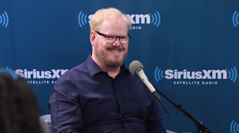 NEW YORK, NY - JUNE 08: Comedian Jim Gaffigan discusses his new stand-up album during a SiriusXM "Town Hall" event with host Ron Bennington at SiriusXM Studios on June 8, 2017 in New York City. (Photo by Cindy Ord/Getty Images for SiriusXM)