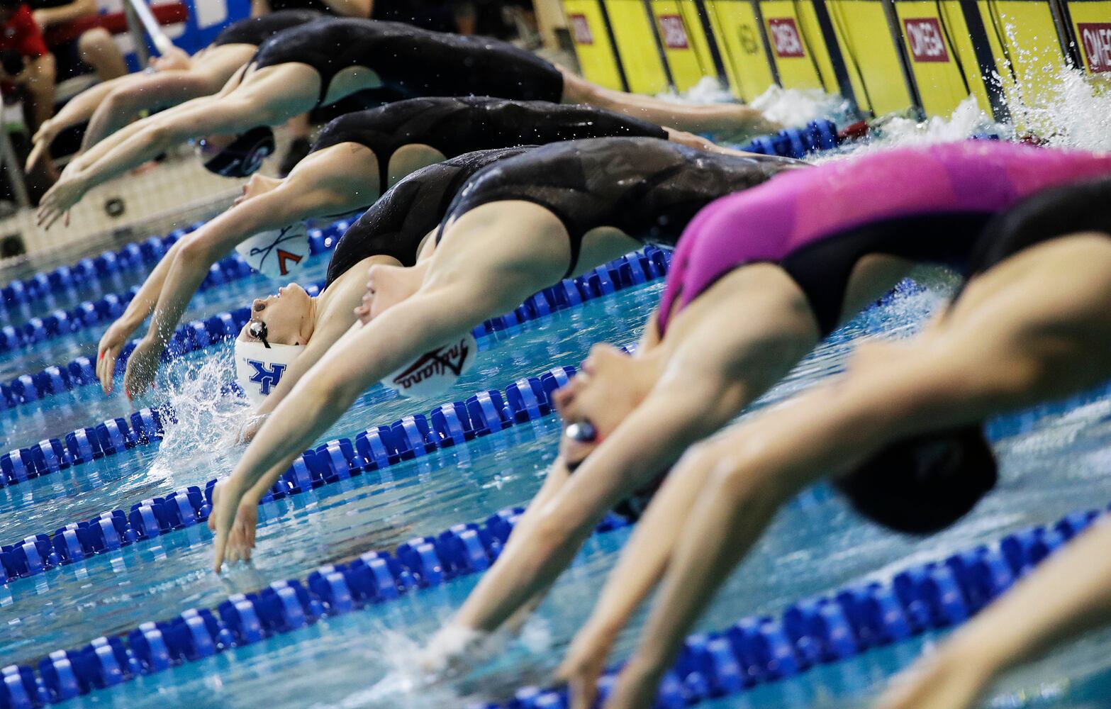 NCAA swimming and diving