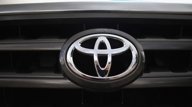 Toyota emblem. (Photo: Joe Raedle/Getty Images)