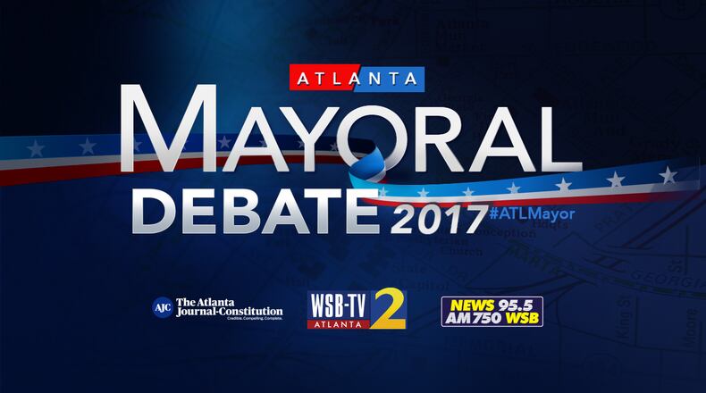 The AJC, WSB-TV, WSB Radio and the Atlanta Police Foundation are partnering to host Atlanta’s premier 2017 mayoral debate.