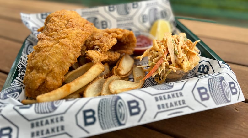The fried grouper basket from Breaker Breaker / Courtesy of Breaker Breaker