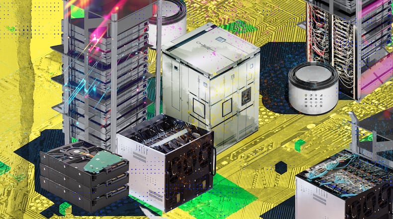 Data centers have become one of the hottest development uses in Georgia in recent years. (Jonathan Reyes/AJC)