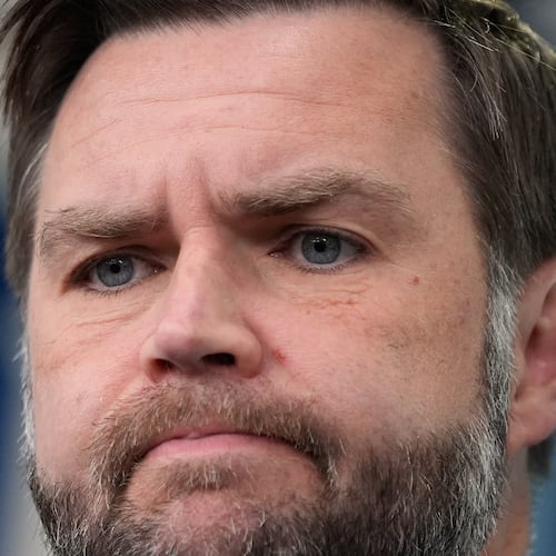 Vice President JD Vance speaks to reporters in the James S. Brady Press Briefing Room at the White House, Thursday, June 18, 2026, in Washington. (AP Photo/Manuel Balce Ceneta)