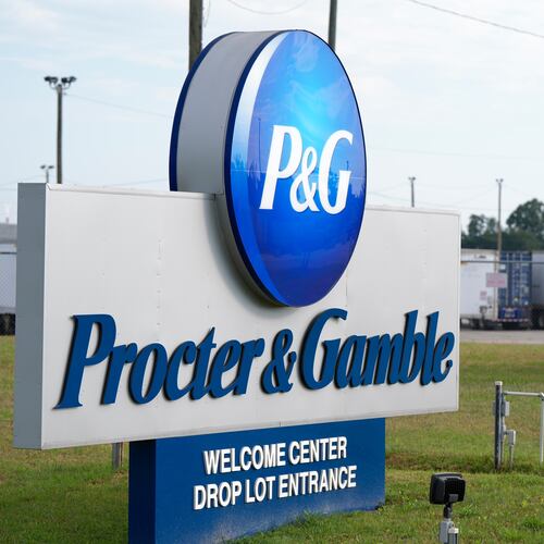 FILE - A Procter & Gamble plant is seen, Tuesday, July 29, 2025, in Albany, Ga. (AP Photo/Mike Stewart, File)